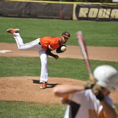 William Paterson University pitcher, Eric Rosenberg, delivering a pitch against Rowan University in the second round of the New Jersey Athletic Conference tournament on May 5, 2016.