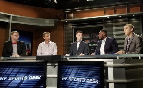 Kevin Burkhardt Visits Hobart Hall Guest Stars On Wp Sports Desk