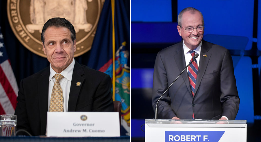 Govs. Andrew Cuomo and Phil Murphy