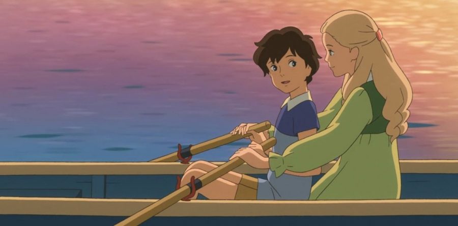 Left: Anna and Marnie. Credit: “When Marnie Was There” film