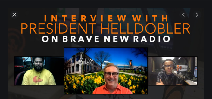 Brave New Radio Sits Down With William Paterson’s President Richard Helldobler