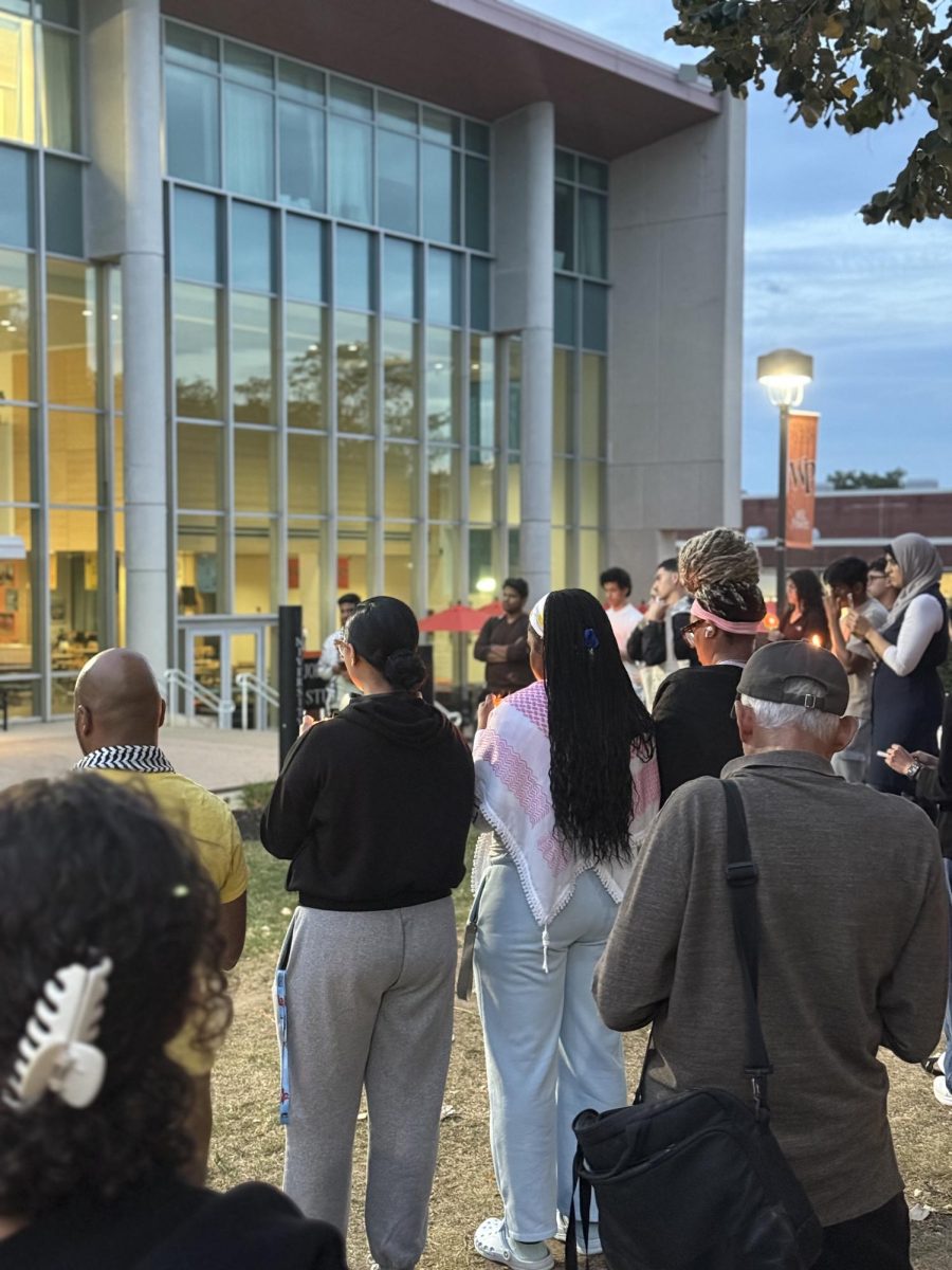 Students Stand for Palestine in Vigil Marking Two Years of Genocide