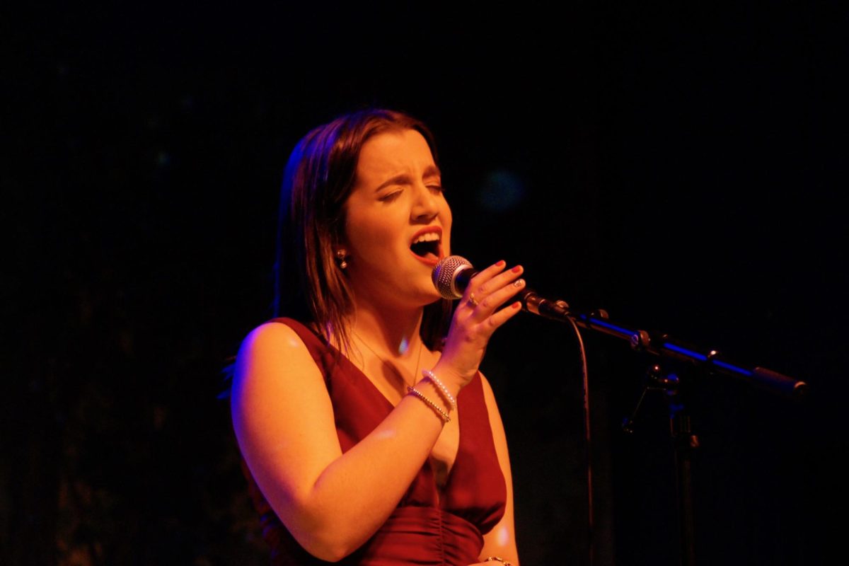 Grace Cascio performs at her second self-produced cabaret