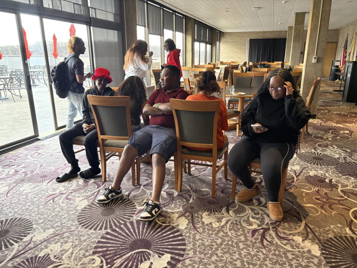 First Generation Student Club Participating in Speed Friending Musical Chairs
