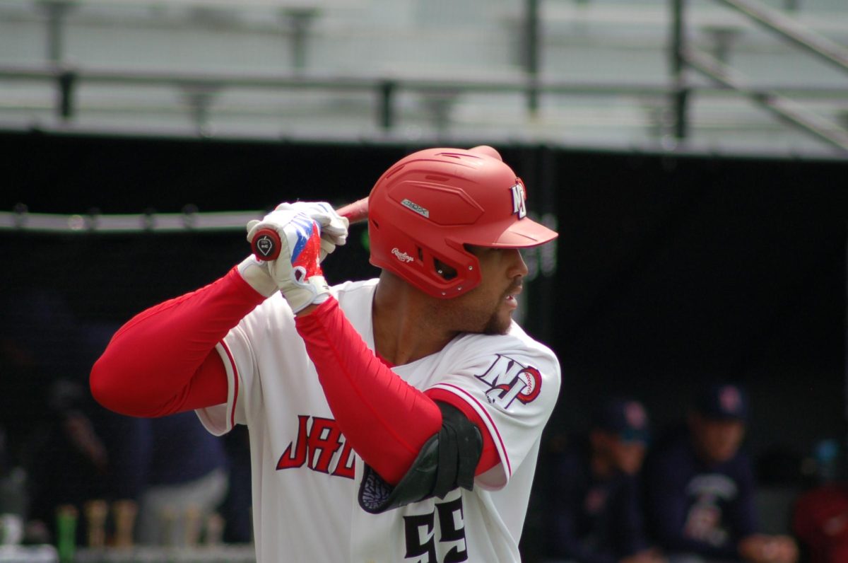 New Jersey Jackals Third Baseman Felix Stevens, Frontier League Homerun Leader