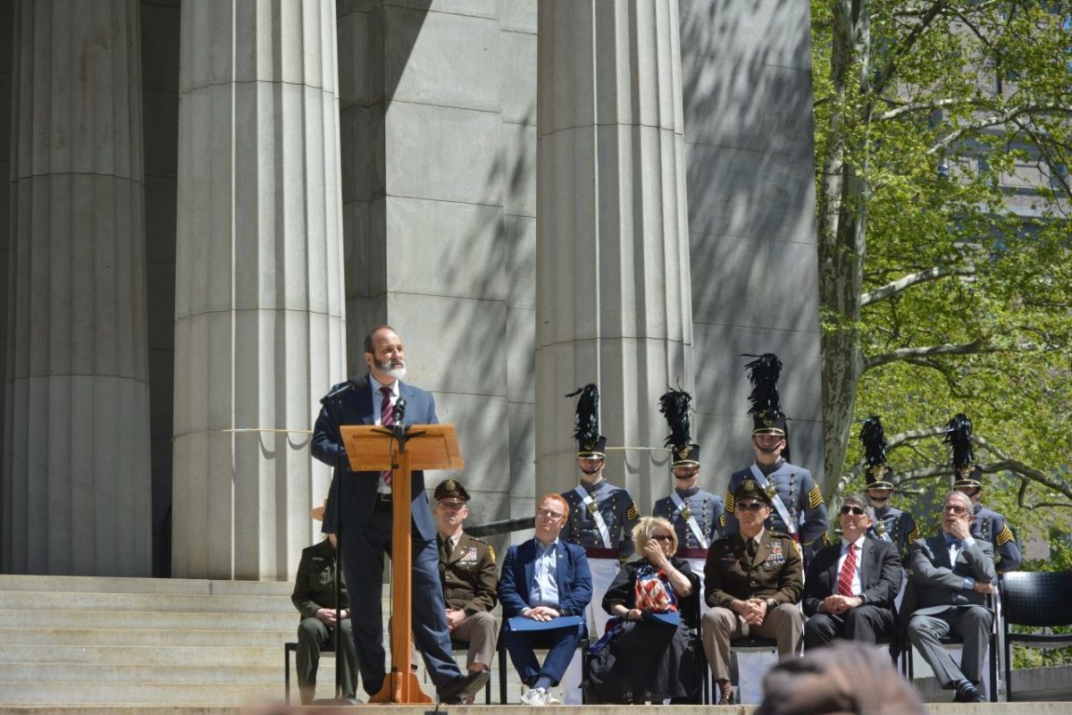 Picone Speaking at Grant’s 204th Birthday Commemoration at General Grant National Memorial