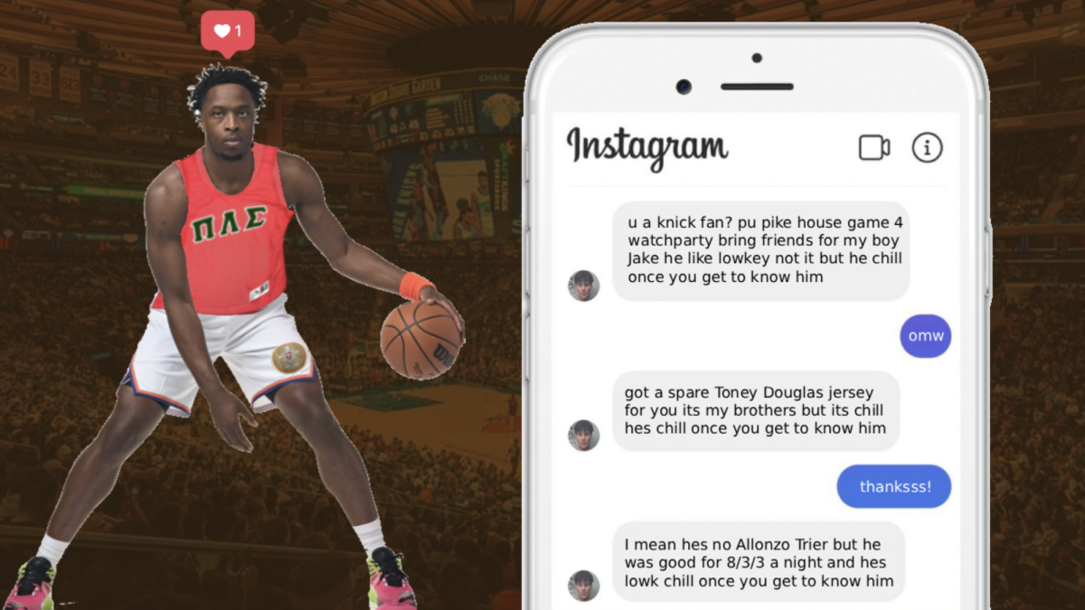 BREAKING: 5’6 Frat Guy Likes YOUR Instagram Story About the New York Knicks