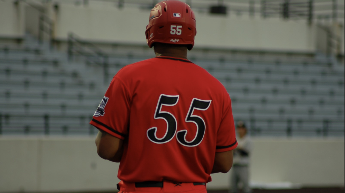 New Jersey Jackals Third Baseman Felix Stevens